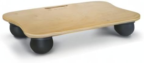 LifeSpan Fitness Aero standing balance board for standing desks, Anti-Fatigue, Health and Comfort 23x16x4.5 inch, Light Birch Wood