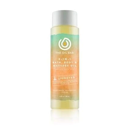 Jasmine Scented 3-in-1 Bath, Body, & Massage Oil 4 oz.
