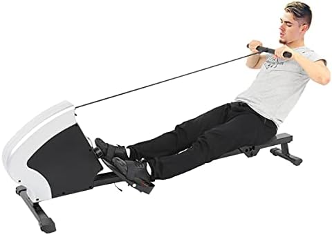 Rowing Machines Foldable, Exercise Fitness Machine for Home Gym 8 Resistance Reluctance Rowing Device Can Exercise Most of The Muscles of The Body