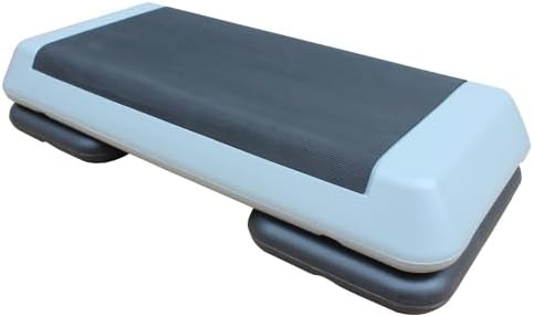 Aerobic Exercise Step Platform for Home Gym, 4 Stackable Risers -Adjustable Hight, Step Up Exercise Platform, Fitness Training Workout Stepper, Cardio Strength