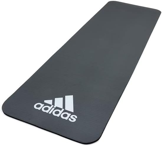 adidas Fitness Mat - Lightweight - Non Slip Yoga Mat, 7mm or 10mm