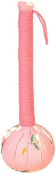 Lymphatic Drainage Massager，Mugwort Massage Hammer Herbal Wormwood Massage Tool Meridian Tapping Stick，Manual Full Body Back Shoulder Neck Relief, Muscle Stress Reduction Wormwood (Pink, 40CM)