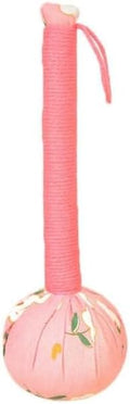 Lymphatic Drainage Massager，Mugwort Massage Hammer Herbal Wormwood Massage Tool Meridian Tapping Stick，Manual Full Body Back Shoulder Neck Relief, Muscle Stress Reduction Wormwood (Pink, 40CM)