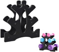 Weight Rack for Dumbbells 3 Tier, Plastic Dumbell Rack, Compact Weight Holders for Free Weights, Space Saver, Small Weight Storage Racks for Home Gym Organization, Max Load 22 lb (Without Dumbbells)