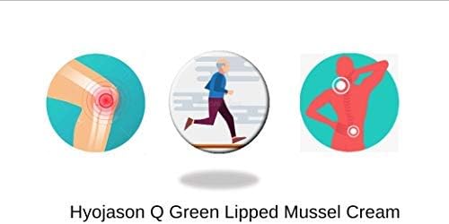 Hyojason Q Green-Lipped Mussel Cream: Cooling Massage Cream with Green-Lipped Mussel Extract & Patented Korean Ingredients