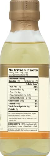 Spectrum Almond Oil, Refined 8 Oz