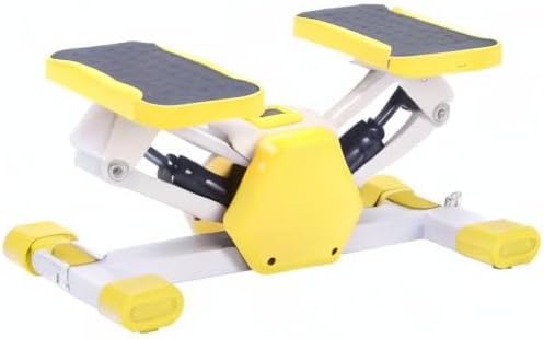 Mini Stepper for Exercise, Mini Fitness Stepper with 330.69lbs Max Load Capacity, Workout Stepper Machine for Home Workout Equipment, Step Machine with Two Resistance Bands