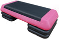 Aerobic Exercise Step Platform for Home Gym, 4 Stackable Risers -Adjustable Hight, Step Up Exercise Platform, Fitness Training Workout Stepper, Cardio Strength