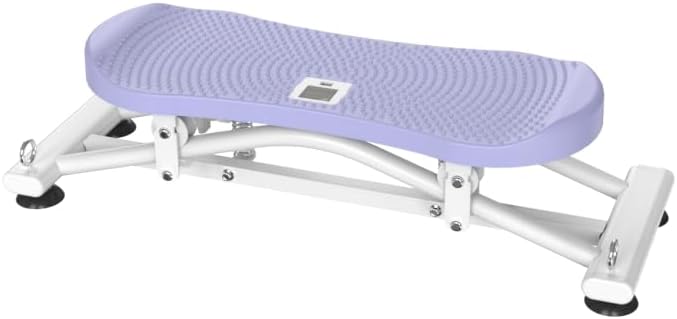 Balance Board for Adults, Rocking Stepper with Resistance Bands, Portable Wobble Board with LCD Monitor, 300 lbs Capacity Ski Trainer for Full Body Workout at Home Gym