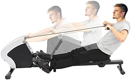 Rowing Machines Foldable, Exercise Fitness Machine for Home Gym 8 Resistance Reluctance Rowing Device Can Exercise Most of The Muscles of The Body