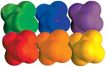 Sports Health 14” Jumbo Reaction Ball Set of 6 Colors