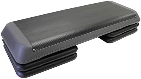 Ader 44'' Original Health Club Step, Aerobic Step, Gym Class Step, Platform with Risers