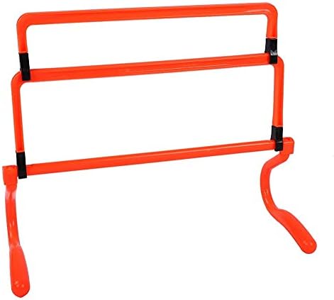 Zerone 5Pcs Speed Hurdles Football Soccer Training Adjustable Hurdles Speed Training Equipment