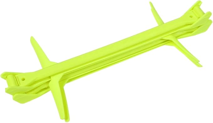 Akozon Speed Training Hurdles, 2pcs Football Soccer Aids Adjustable Multipurpose portable hurdle for Yellow Hurdle Set (2pcs)
