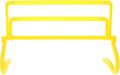 Alipis Adjustable Height Football Hurdles Training Equipment, Foldable Agility Speed Hurdles for Soccer Skills Development and Plyometric Exercises, Yellow