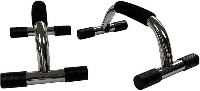 Enhance Upper Body Strength: Training Push Up Bars for Shoulders, Chest & Core - Non-Skid Feet, Compact & Portable