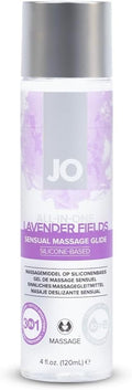 JO Lavender Silicone Massage Oil – Fragrance Free Long Lasting Personal Lube & Massage Glide – 4 fl oz