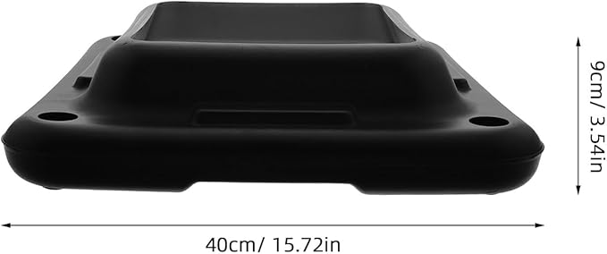 Balacoo Yoga Step Base Plate and Stabilizer Support Tray Black, Non-slip Exercise Step Platform Foundation Holder for Home Aerobic Workouts and Fitness Training
