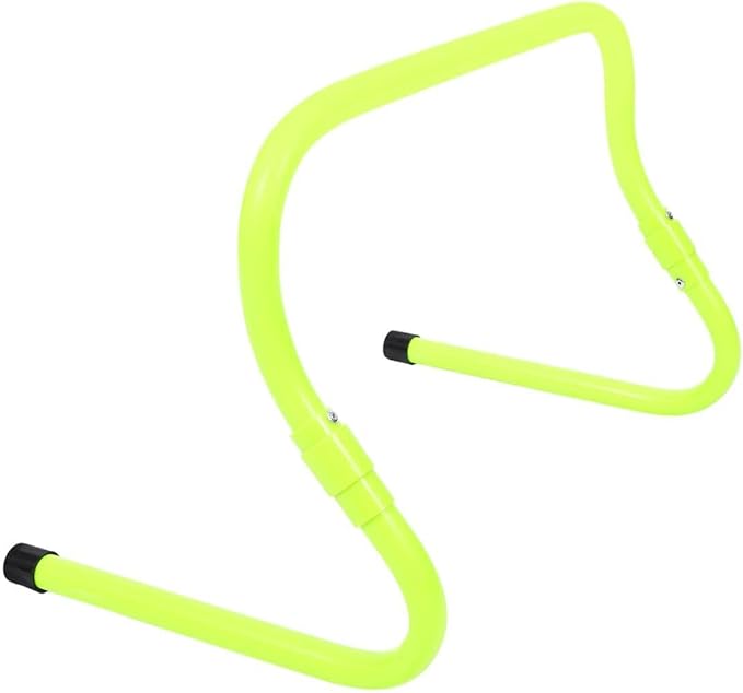 KESYOO Agility Hurdles Adjustable Height PVC Plastic Football Training Equipment Foldable Track Hurdles for Speed and Agility Drills