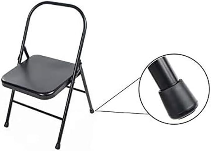 Pilates Yoga Chair,Iyengar Yoga Chair,Yoga Inversion chairyoga Assist Chair,Reinforced Yoga Chair,Backless Chair Yoga Chair 2 Bar,Black