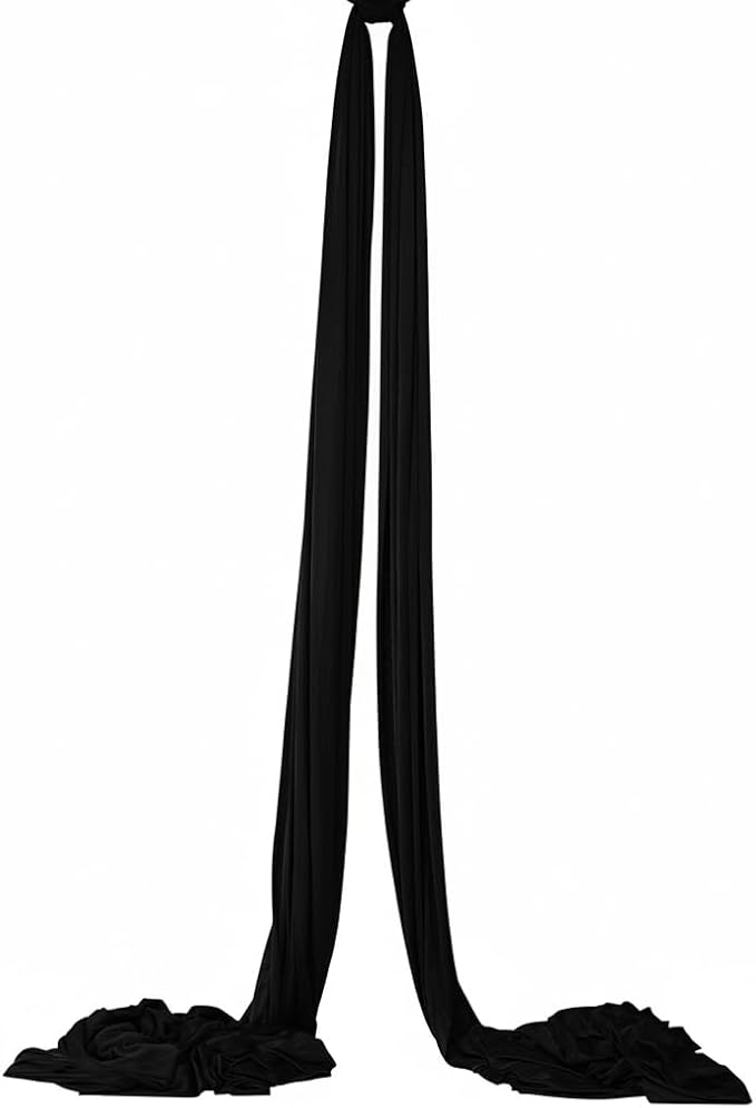 Houseables Aerial Silks, Yoga Swing, Aerial Yoga Hammock, Ariel Silk, Gymnastics Swing, Acrobatics Equipment, For Home, Indoor, Outdoor, Arial Setup, Rig, Sling, Portable