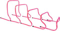 5 Pack Agility Speed Training Hurdles Detachable Agility Training Hurdles Sports Practice Equipment for Athletes, Soccer