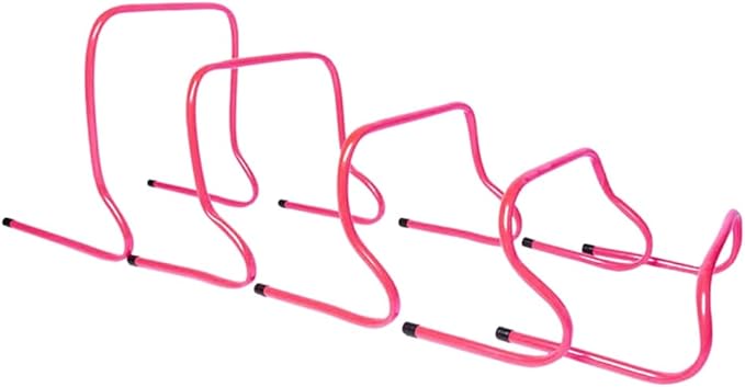 5 Pack Agility Speed Training Hurdles Detachable Agility Training Hurdles Sports Practice Equipment for Athletes, Soccer