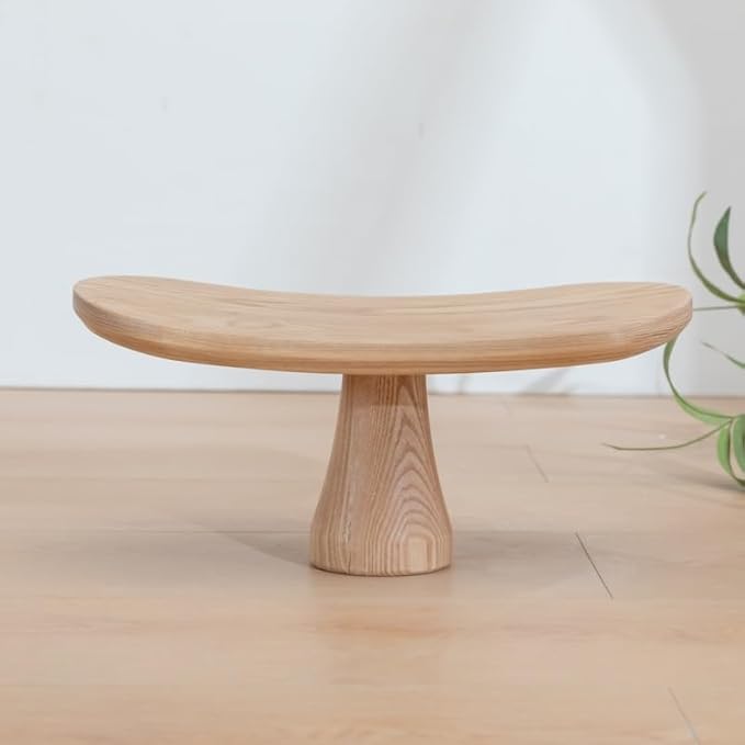 Meditation Bench,No Assembly Required Prana Yoga Meditation Stool,Wooden Kneeling Ergonomic Seiza Seat,Seiza Prayer Bench