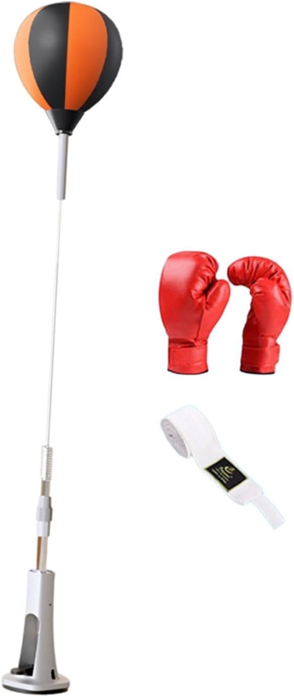 Reaction Ball for Boxing with Adjustable Height and Stand for Home Gym