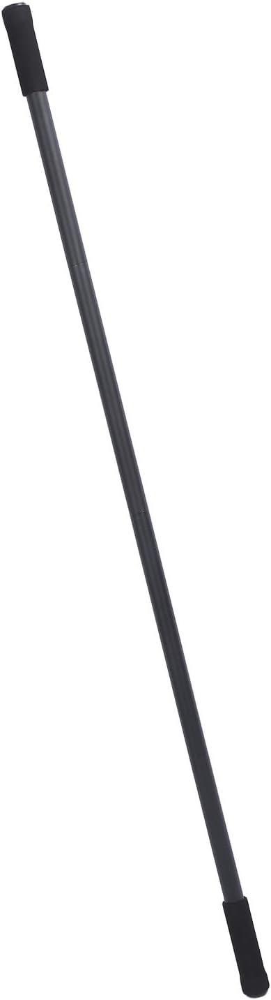 Dpofirs 5ft Yoga Stretching Stick, Adjustable Steel Exercise Pole with Foam Handles for Mobility & Balance Training