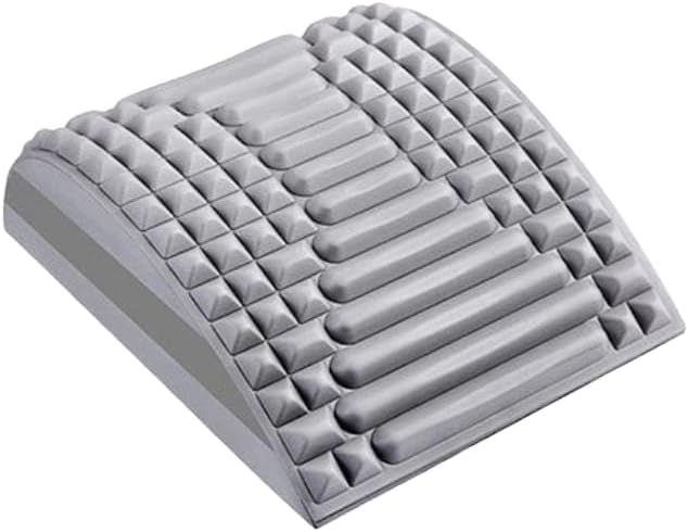Lumbar spine reliever lumbar stretching massage relaxation yoga spine correction stretching exercise assistance lumbar back support