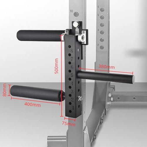 Adjustable Leg Extension & Curl Attachment for Home Gym, Versatile Leg Press Machine for Strength Training & Fitness, Perfect for Rack Use, Enhance Leg Workouts
