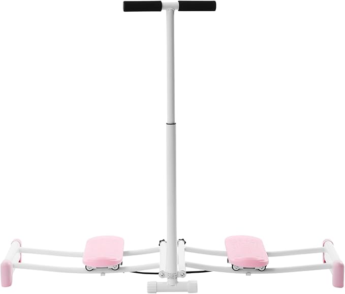 Pelvic Floor Muscle Repair Strengthening Training Device,Yoga Tension Band,Equipment Adjustable Height,Double-Bearing Pulley,Ski Exercise Machine Strength Training,for Fitness,Exercise,Body Shaping
