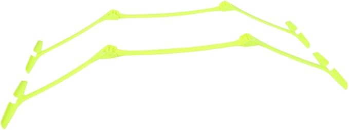 2pcs Speed Hurdles, Football Soccer Agility Speed Training Aids, Adjustable Hurdles Yellow, All Purpose Speed Training for Training