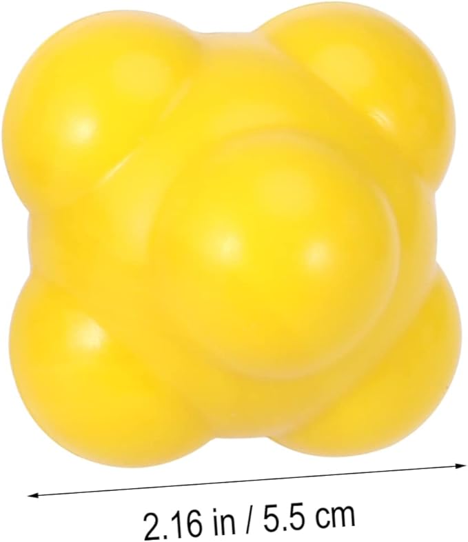 BESPORTBLE Ball for Baseball Balls Training Reaction Ball Accessories Yellow