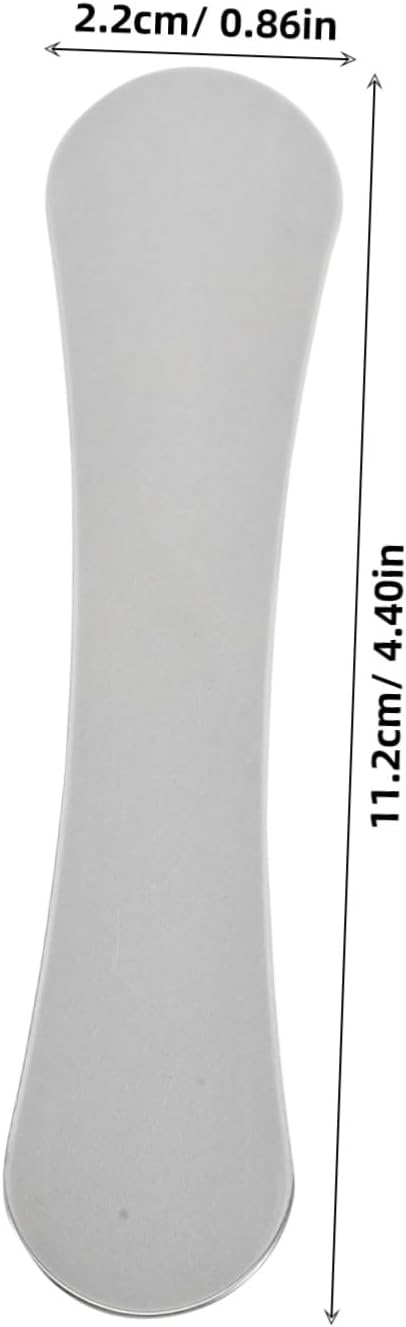 Stainless Steel Eyelid Washing Shield for Beauty Salon Durable Eyelid Protection Plate for Eyeliner Application