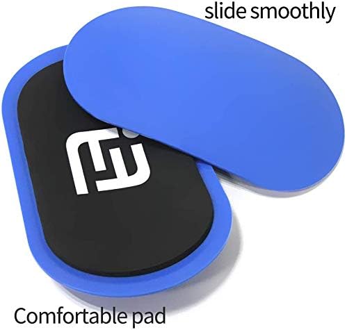 Metaball Blue Gliding Discs Core Sliders Smooth Use On Carpet Floor Exercise Sliders Equipment