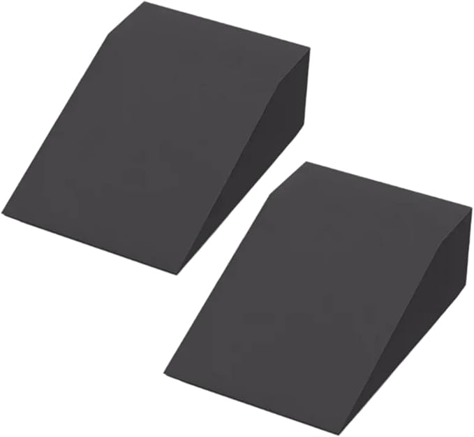 2 Pieces Squat Wedge Block EVA Foam Wedge for Bodybuilding Weightlifting