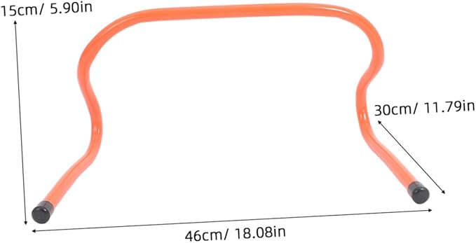 4pcs Agility Hurdles for Boys and Girls Wear-Resistant Training Equipment for Soccer Football and Athletics Speed Coordination and Core Strength Hurdles for Obstacle
