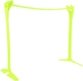 Adjustable Plastic Football Agility Speed Hurdle, Foldable Soccer Training Hurdles for Athlete Speed and Agility Drills, Green