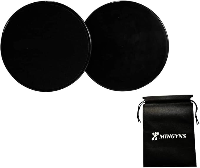 Dual Core Sliders,Core Exercise Gliding Discs Sportz Sliders for Working Out Compact Core Gliders for Home Gym Dual Sided Disks Used on Carpet or Hard Floors