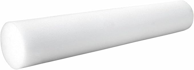 Body Sport Black Foam Roller, 6" X 36"