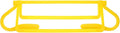 Adjustable Height Football Agility Hurdles Set, Foldable Yellow Training Speed Jumping Equipment for Athletes Indoor Outdoor Footwork Drills