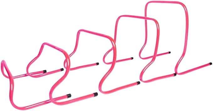 5 Pack Agility Speed Training Hurdles Detachable Agility Training Hurdles Sports Practice Equipment for Athletes, Soccer