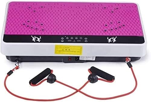Micro Whole Body Vibration Plate Exercise Machine - Portable Exercise Equipment for Whole Body Fitness, Lymphatic Drainage, Weight Loss - Vibration Platform Machine, Max Weight 220 lbs