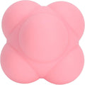 Silicone Bounce Reaction Ball HighDensity Portable HandEye Coordination Speed Reflex Training Ball for Athletes Kids Adults Sports Enthusiasts 7cm (Strawberry Color)