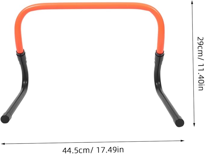 Mikinona Adjustable Height Plastic Speeds Hurdles for Football Training Agility Training Equipment with Stable Base for Soccer and Basketball Drills