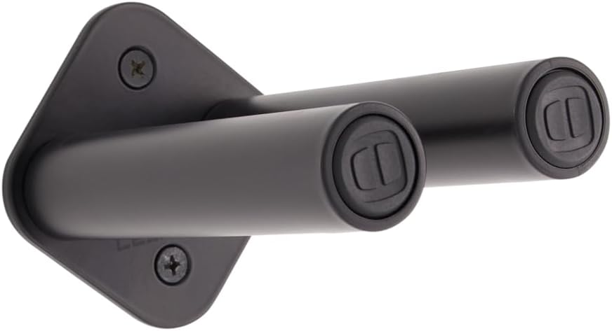 Les Mills™ Wall Storage Rack for Exercise Equipment, Set of 2 Racks Totaling 4 Prongs for Hanging