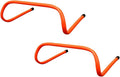 2pcs Wear-Resistant Plastic Speed Agility Training Hurdles 15cm for Soccer and Athletic Conditioning