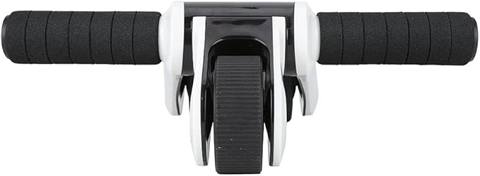 2 Wheels Ab Roller Wheel Abdominal Exerciser with Knee Pad Home Fitness Equipment